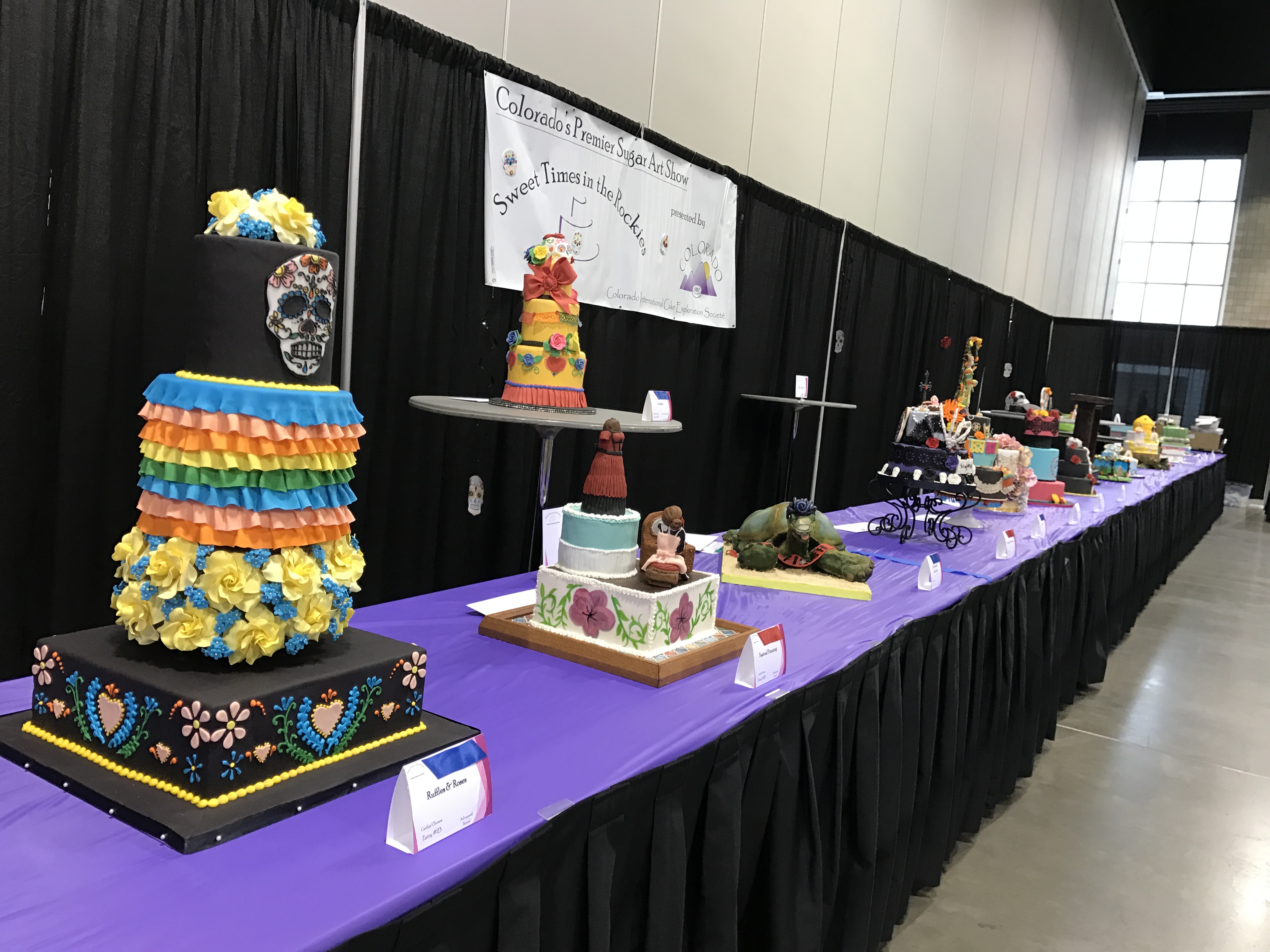 Sweet Times in the Rockies Sugar Art Show